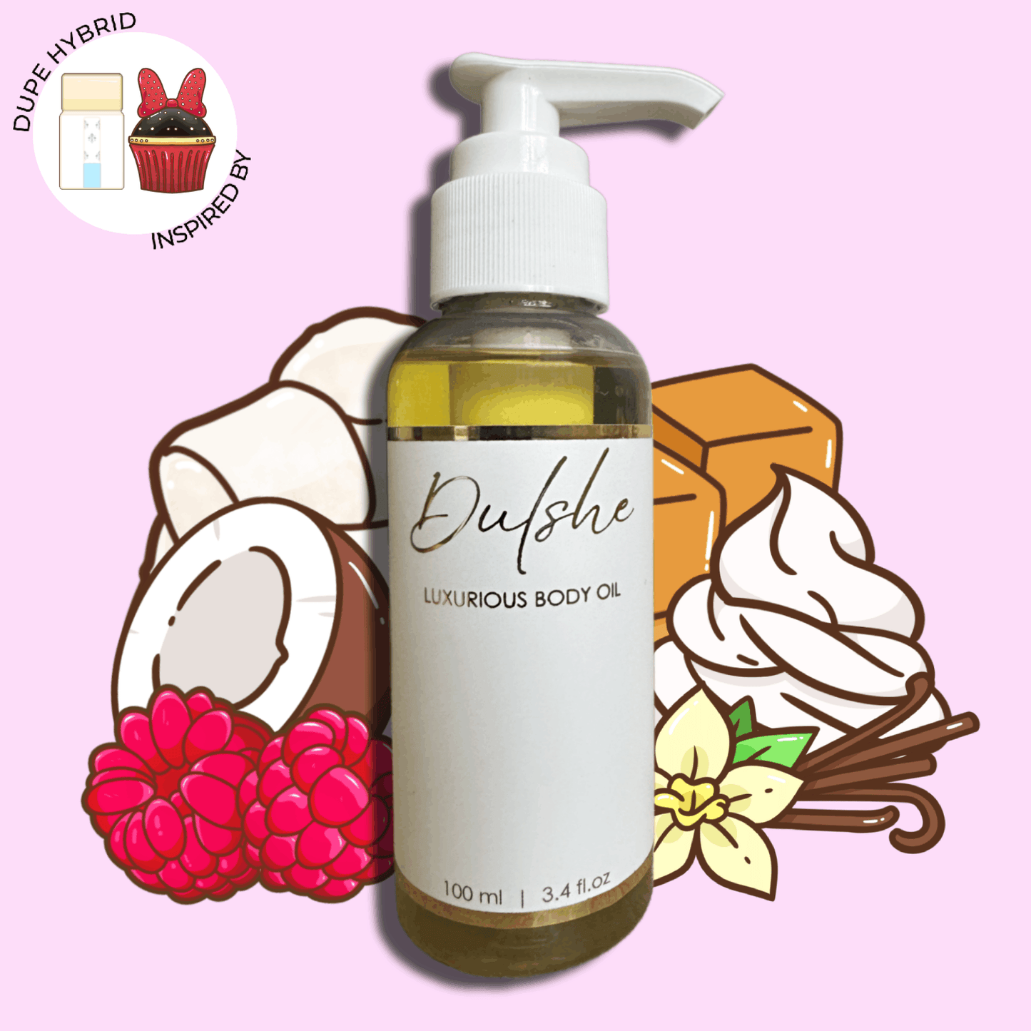 Gourmand Raspberry Dream Body Oil