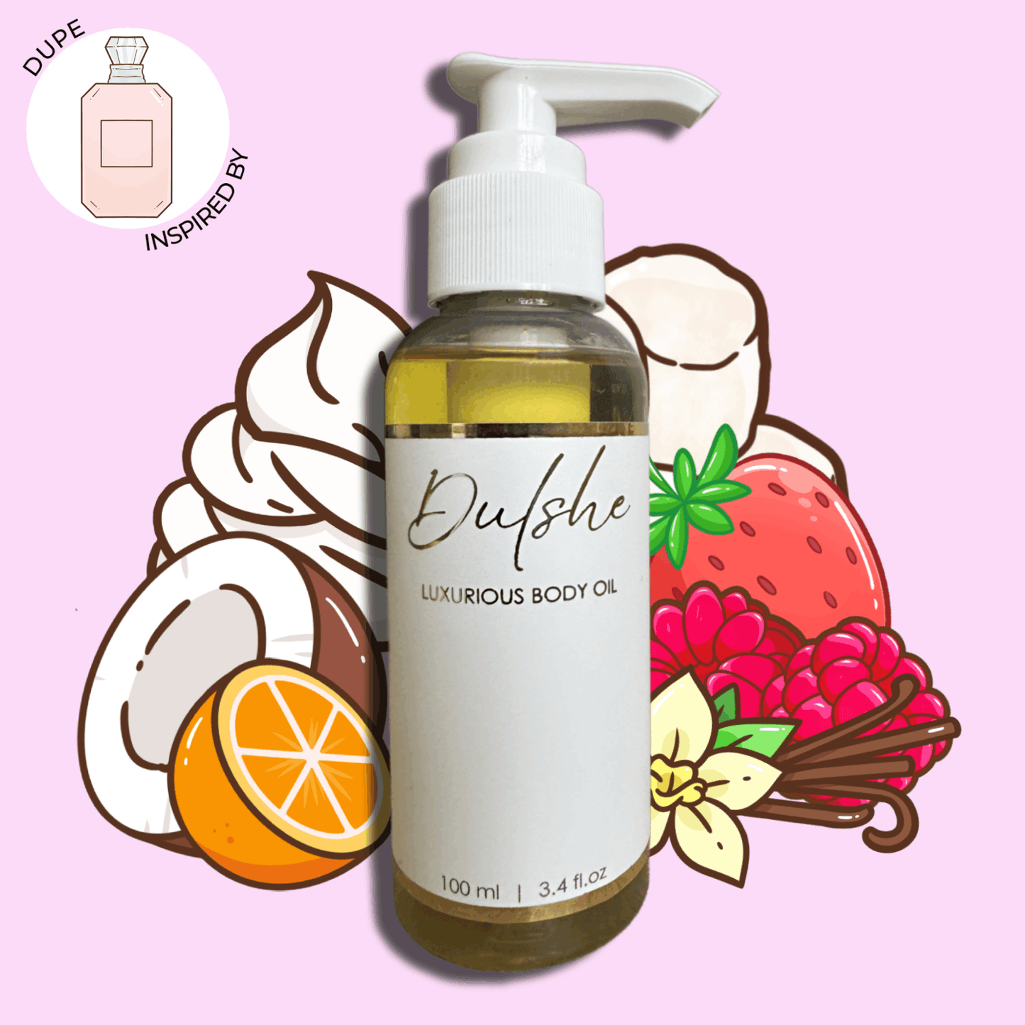 Pink Marshmallow Body Oil