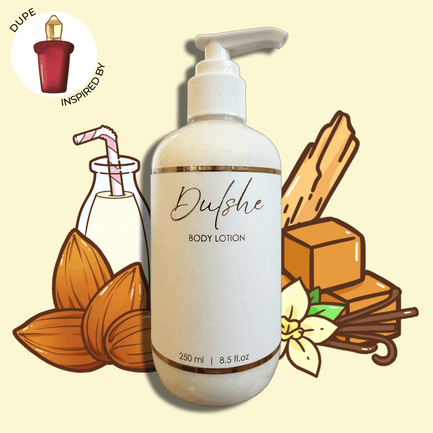 Saffron Almond Body Lotion