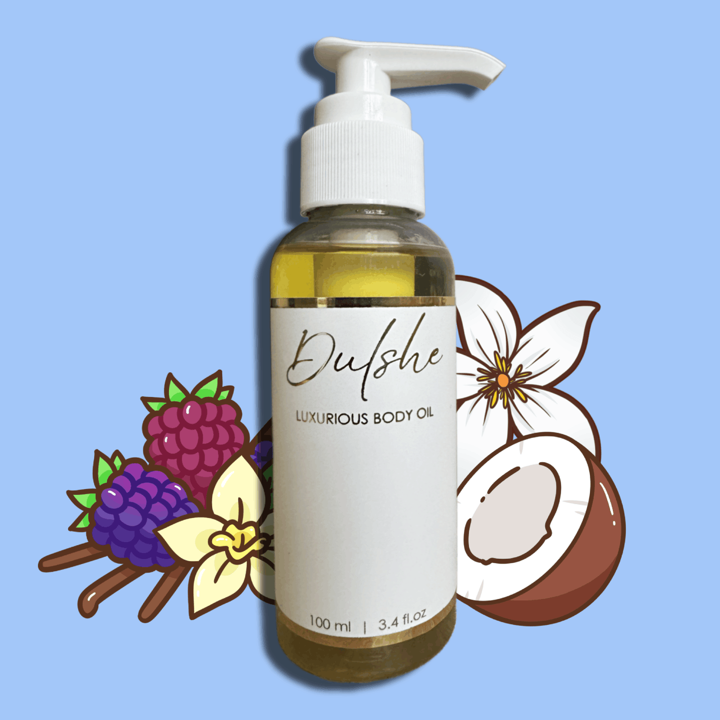 Dark Vanilla Body Oil