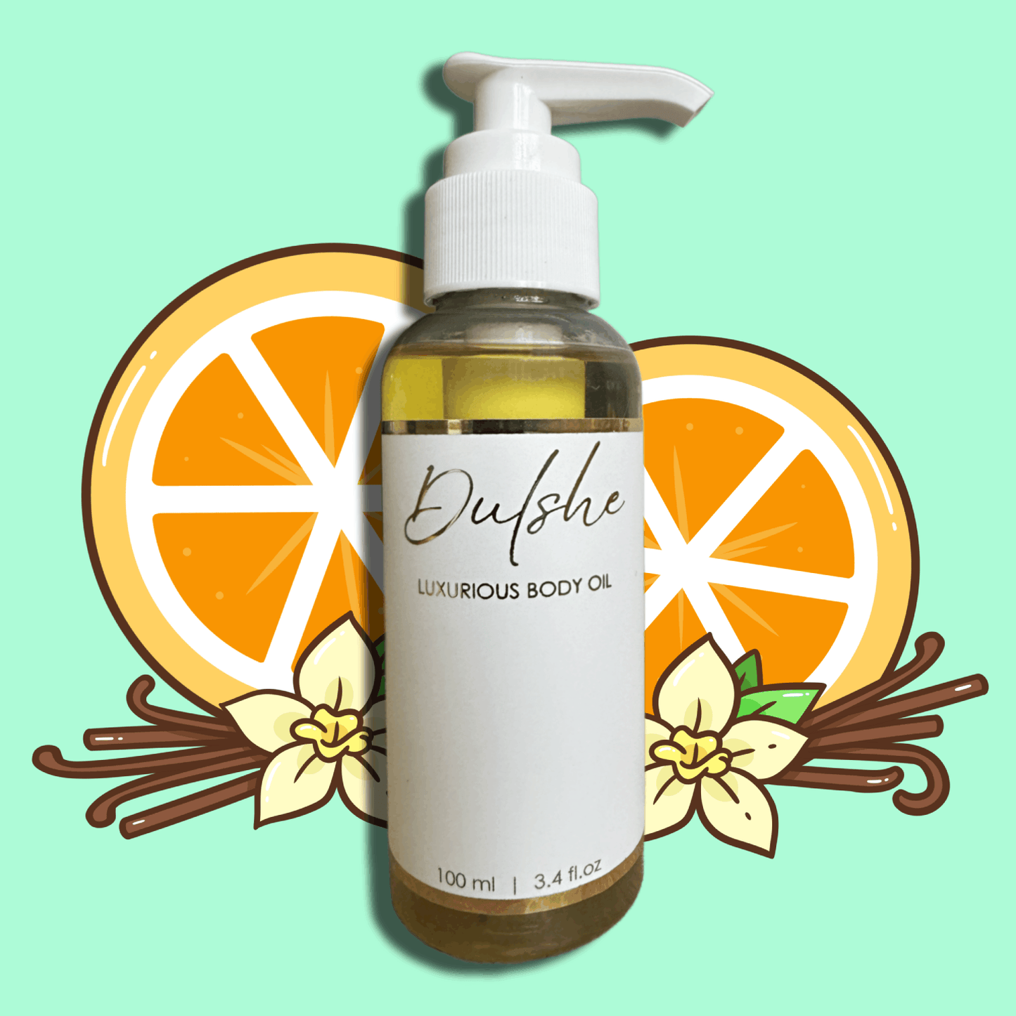 Orange Vanilla Body Oil