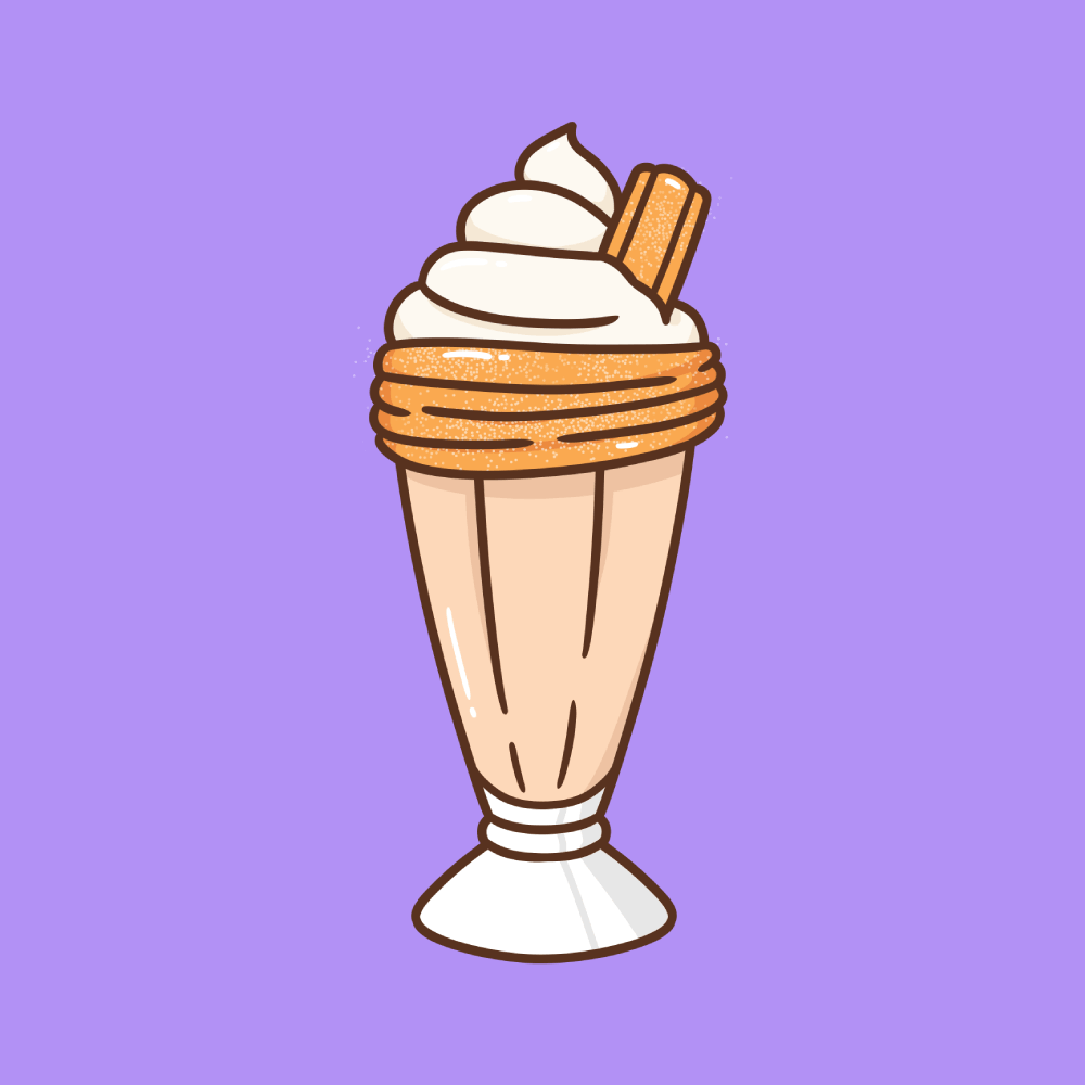 Churro Milkshake