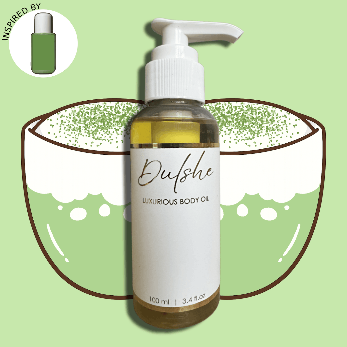 Milky Matcha Body Oil