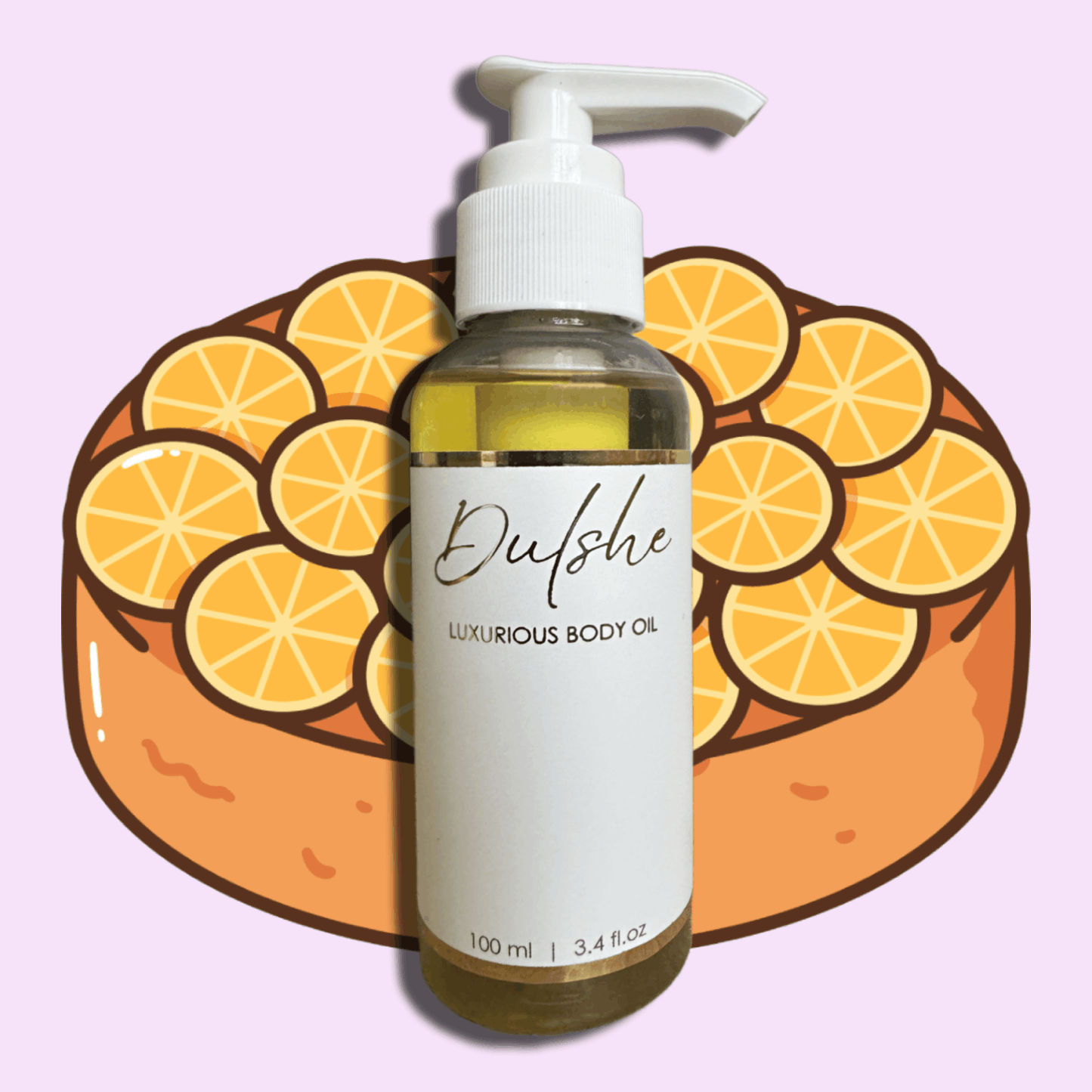 Orange Caramel Cake Body Oil