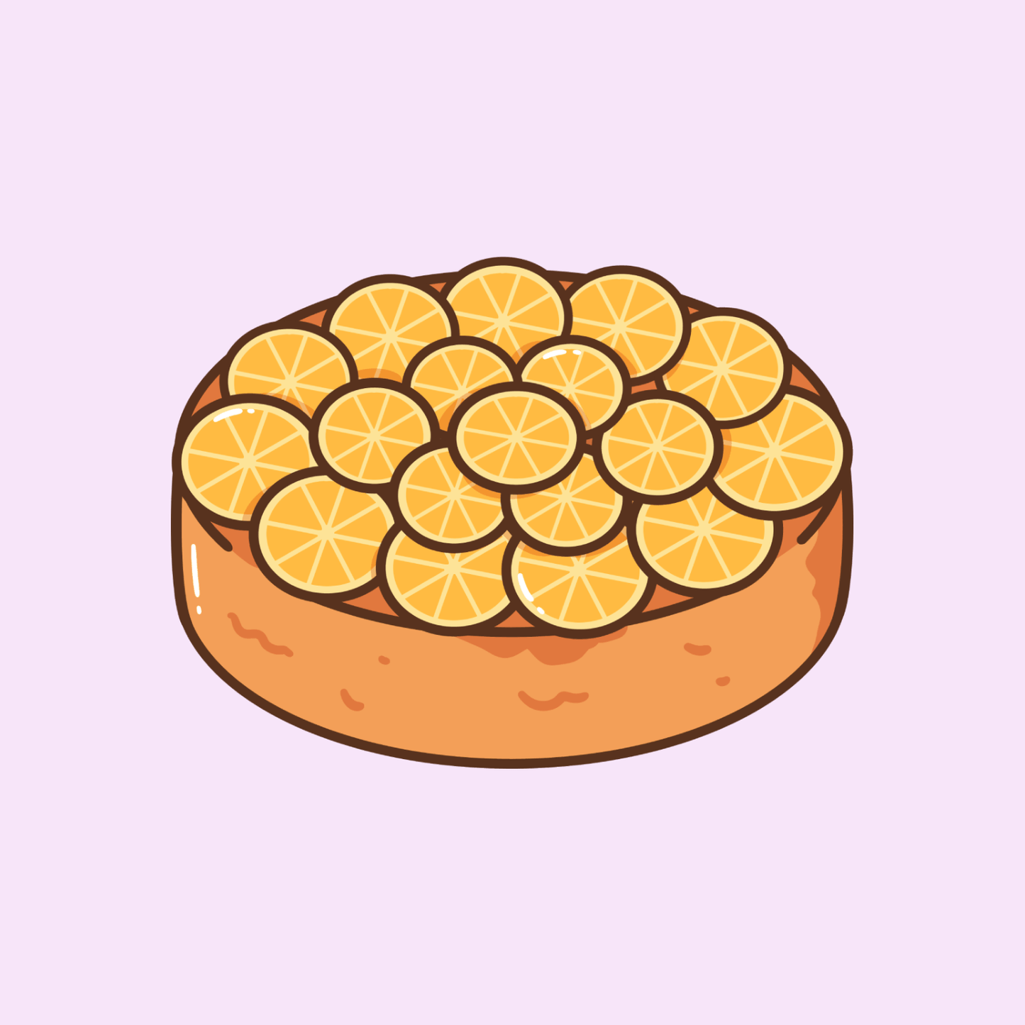 Orange Caramel Cake