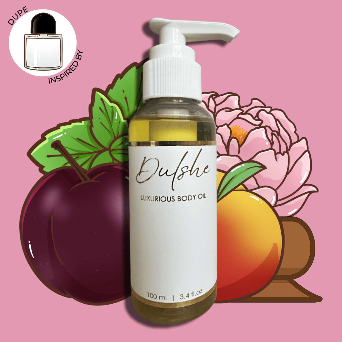 Plum Leather Body Oil