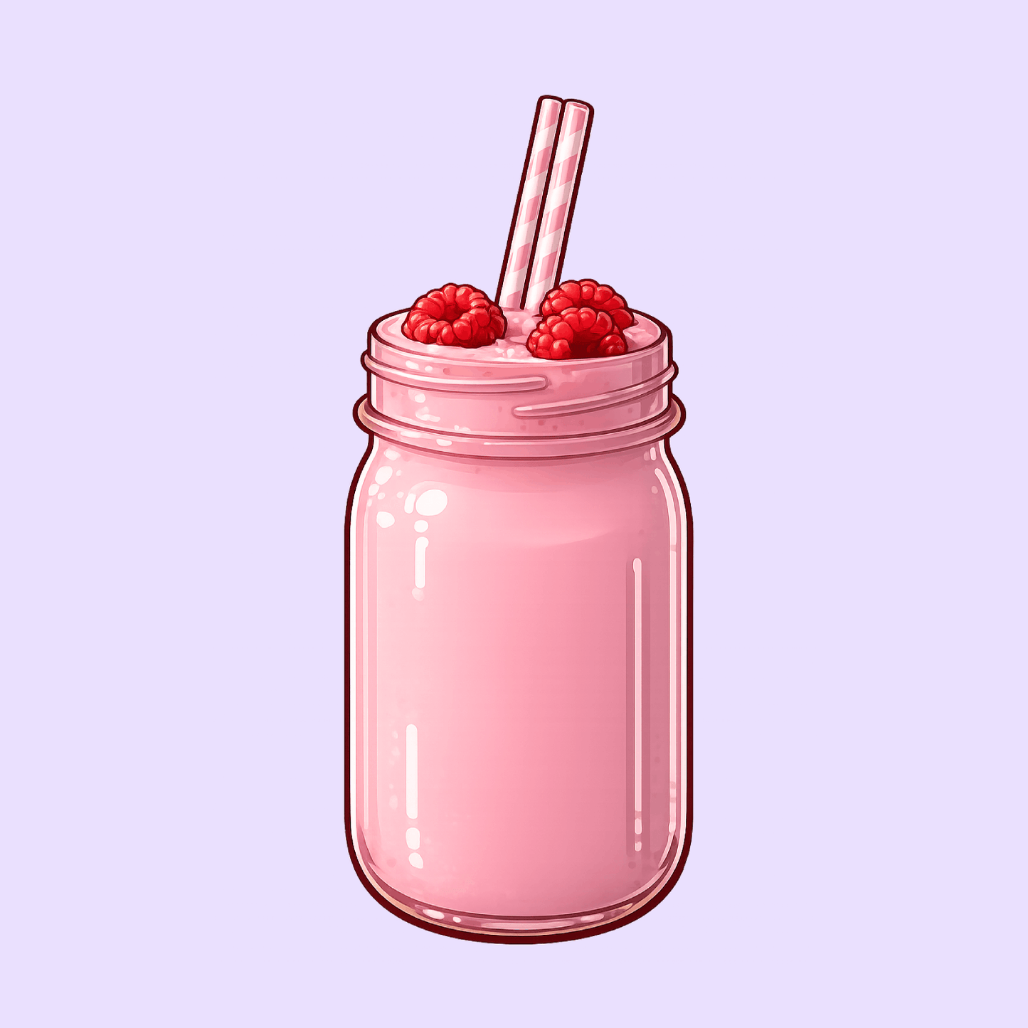 Raspberry Milk