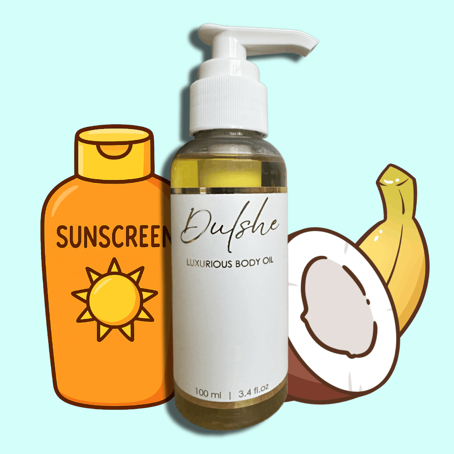 Suntan Lotion Body Oil