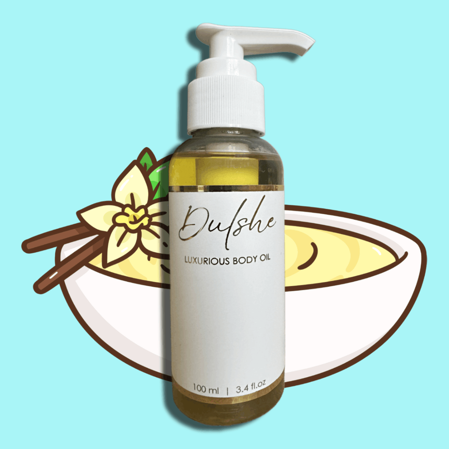 Vanilla Custard Body Oil