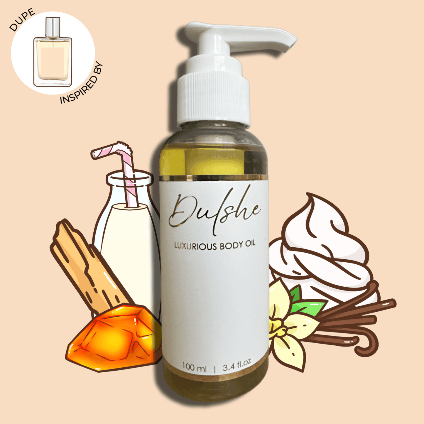 Creamy Vanilla Suede Body Oil
