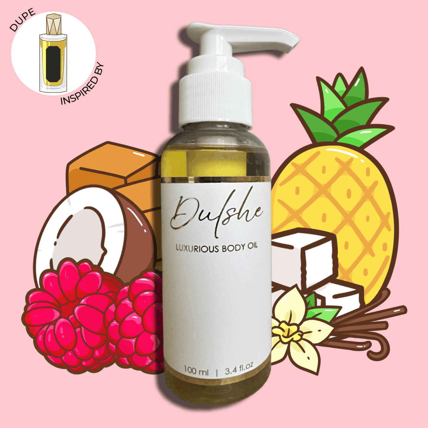Pineapple Sugar Body Oil