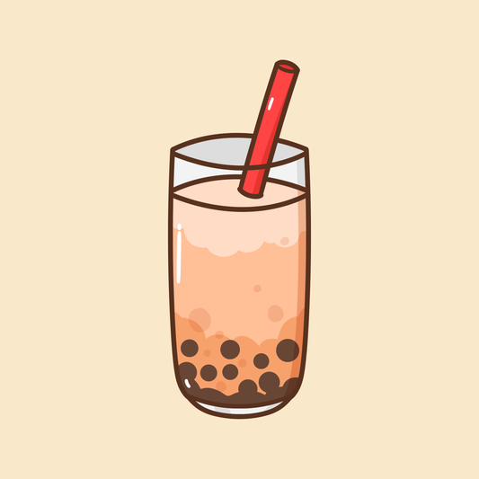 Peach Boba