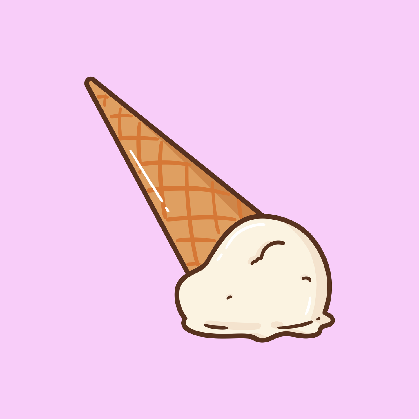 Vanilla Cone