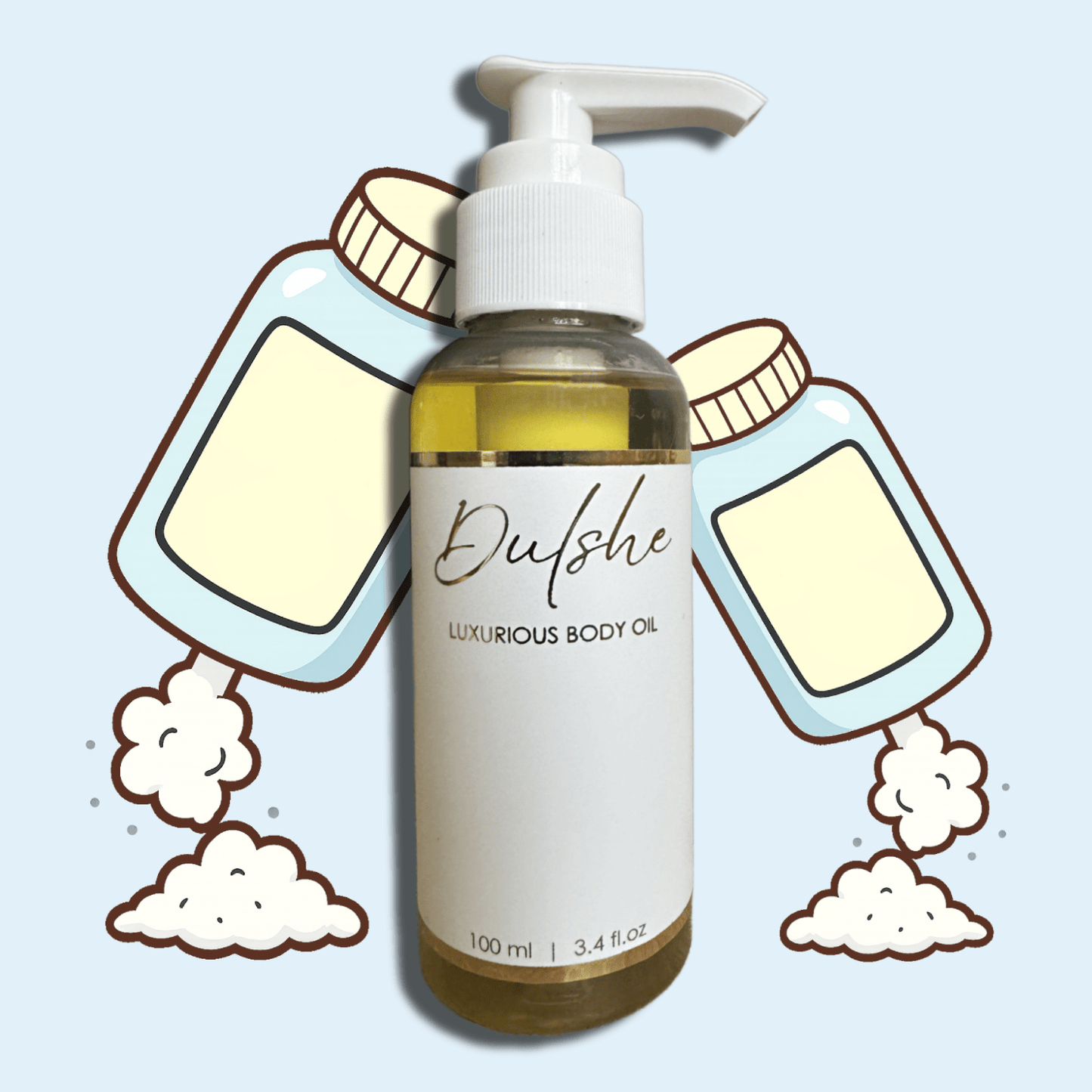 Baby Powder Body Oil