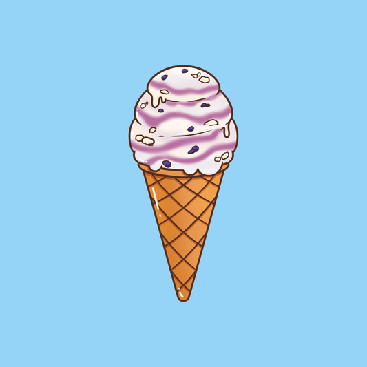 Blueberry Cheesecake Ice Cream