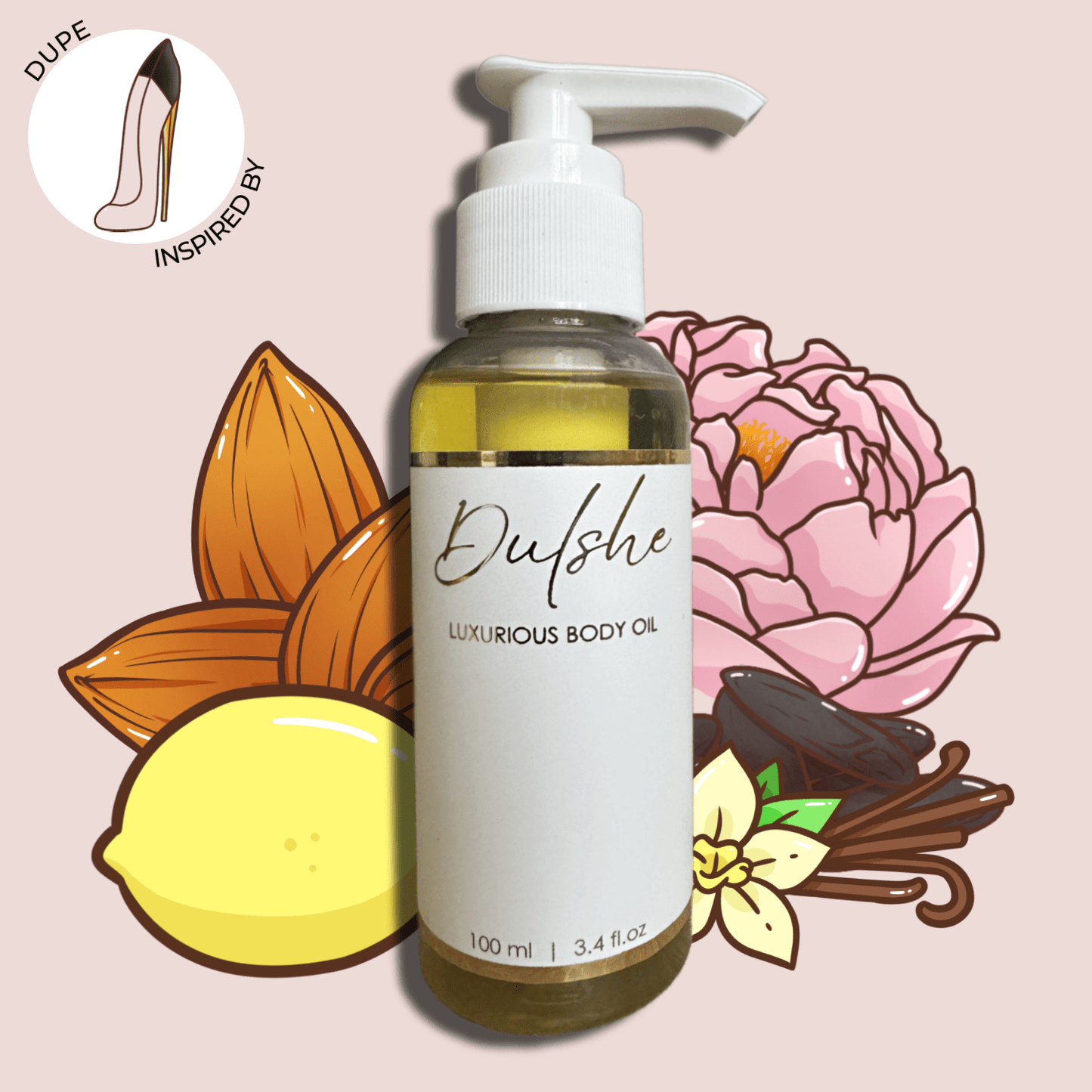 Blush High Heels Body Oil
