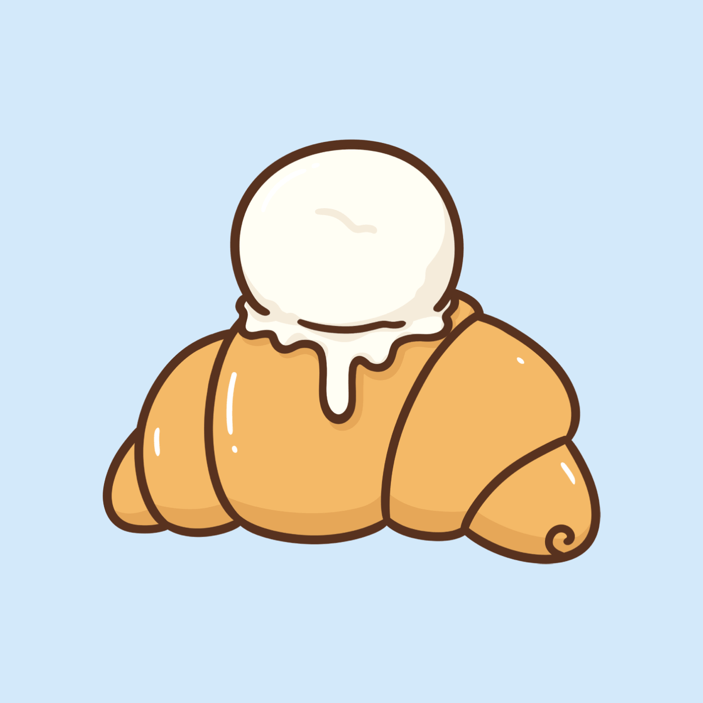 Croissant Ice Cream