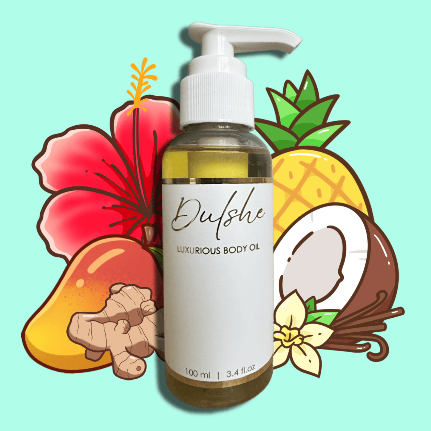 Golden Tropics Body Oil