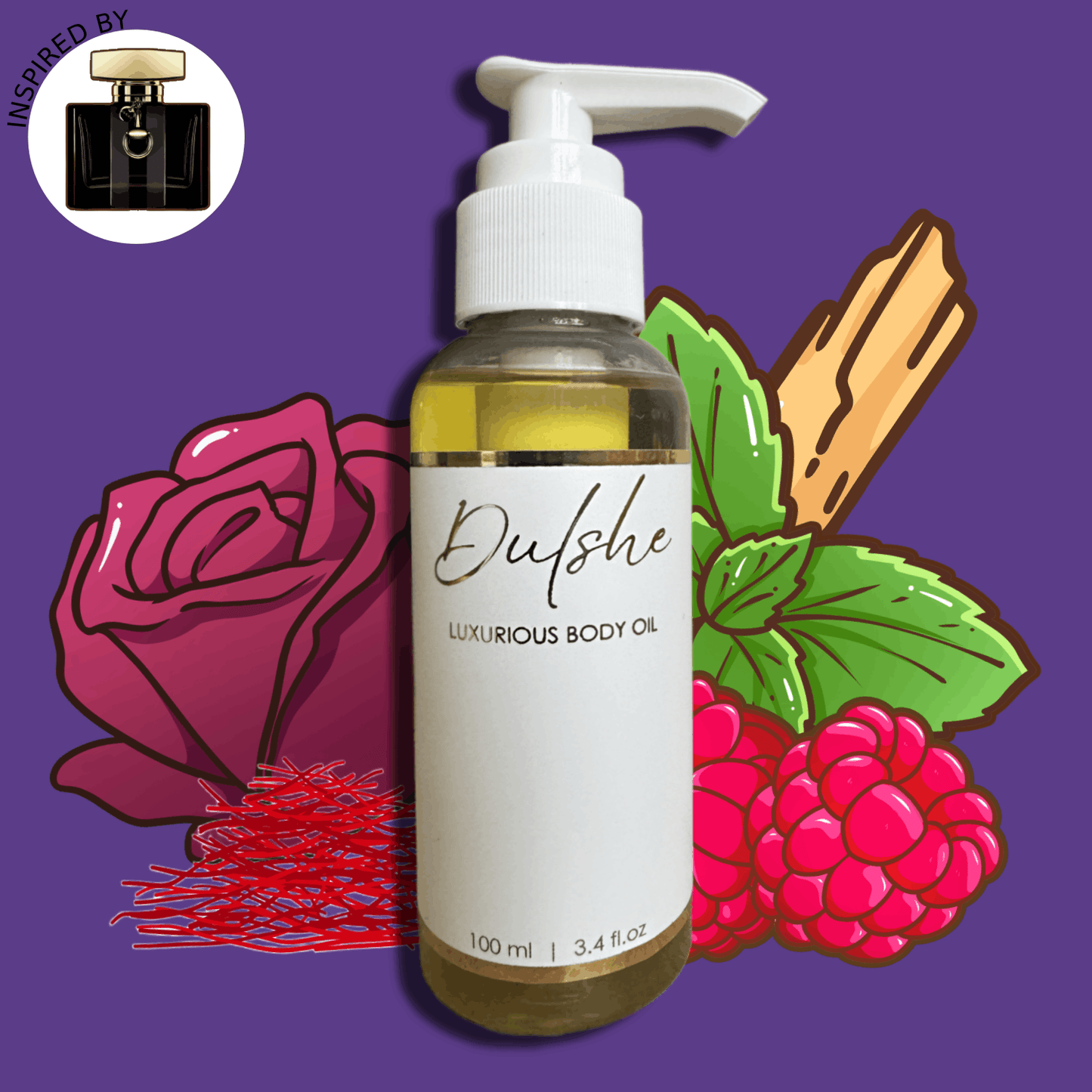 Oud Rose Body Oil