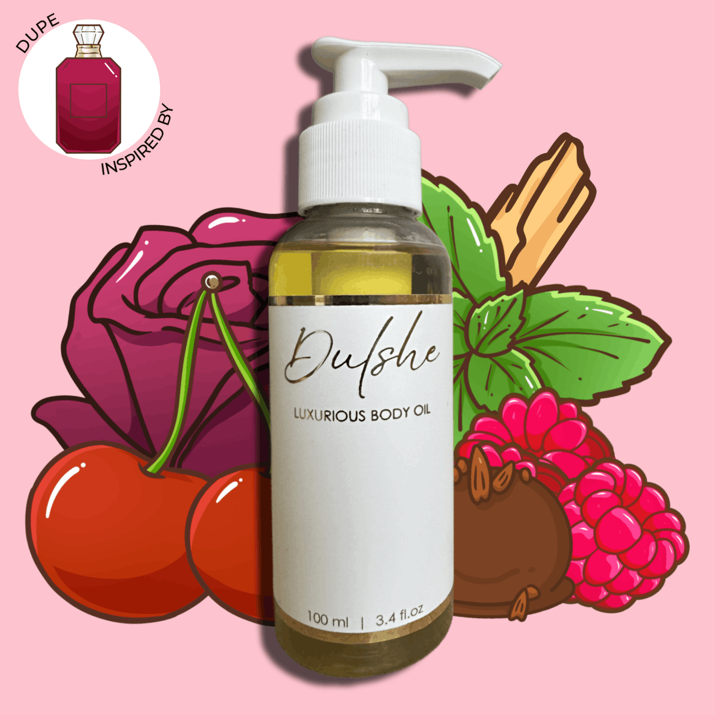 Blazing Cherry Body Oil