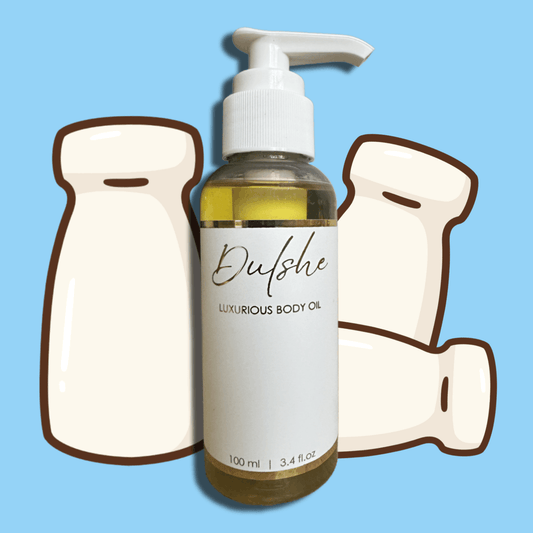 Milk Bottles Body Oil
