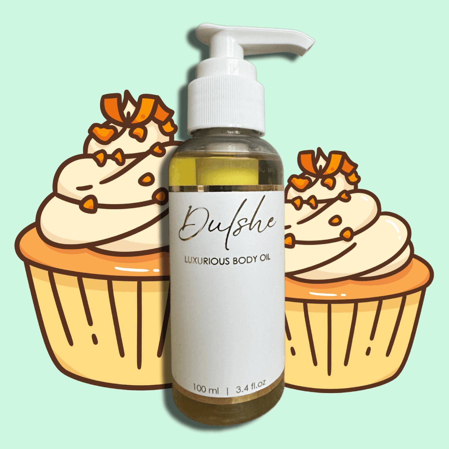 Orange Cream Cupcake Body Oil