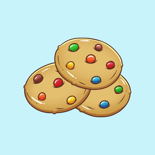 Rainbow Fruit Cookies