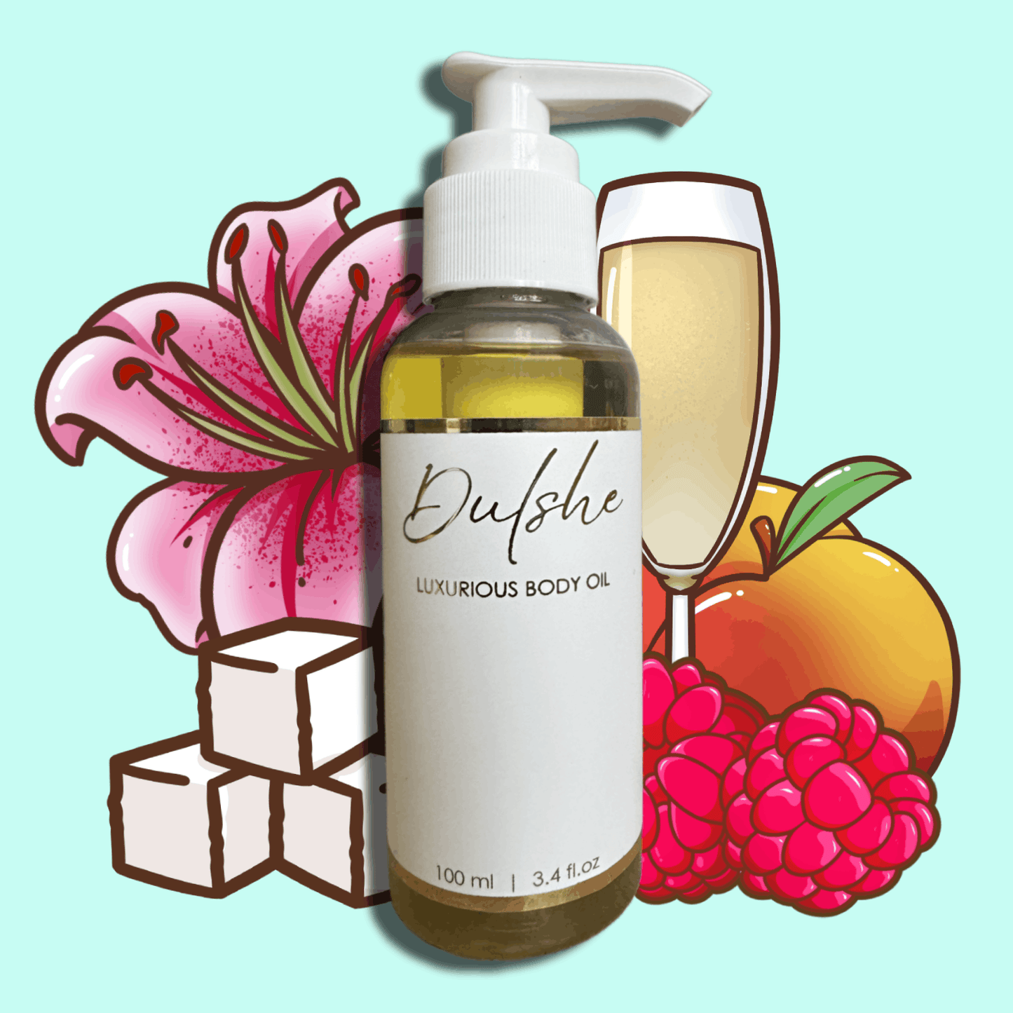 Raspberry Prosecco Body Oil