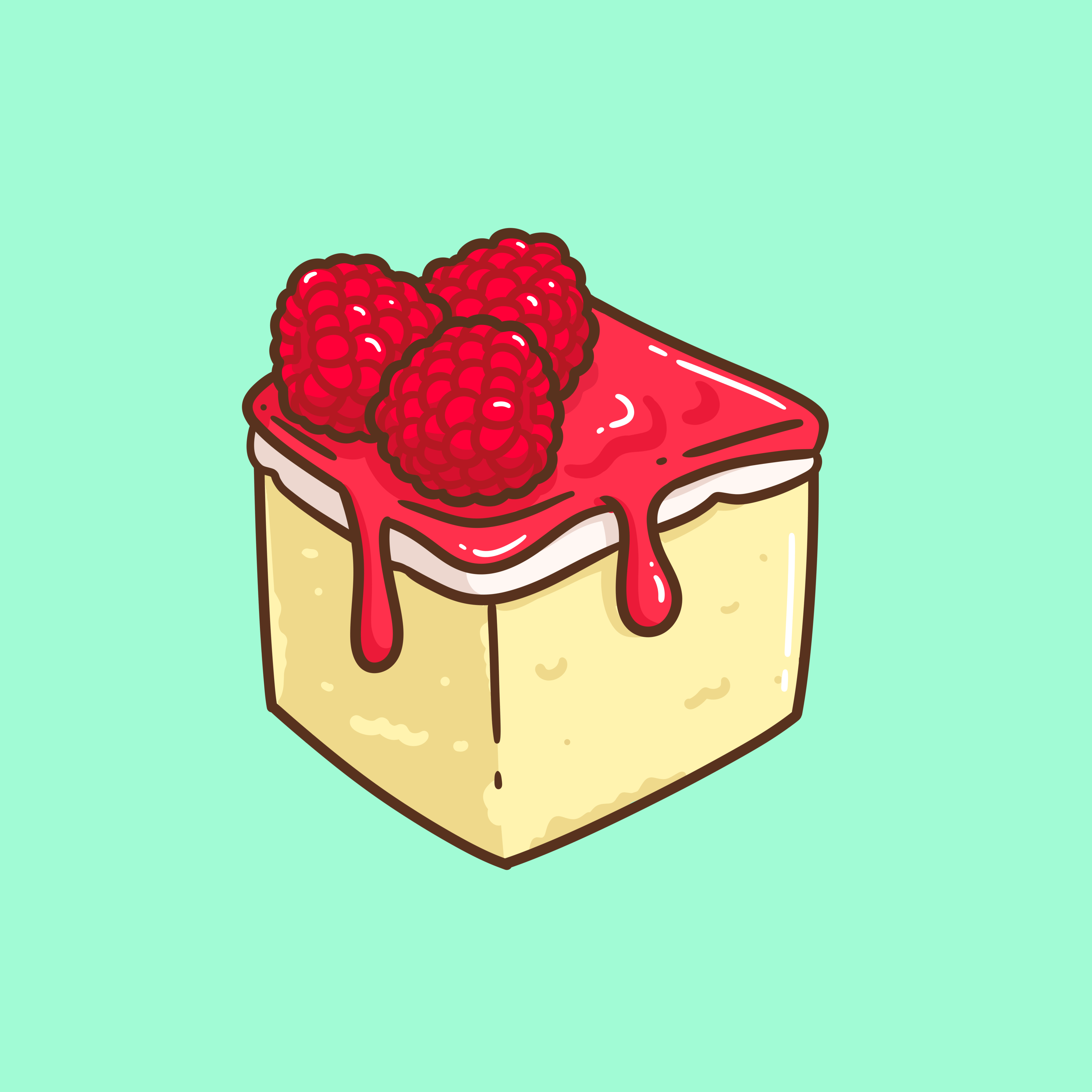 Raspberry Sponge Cake – Dulshe