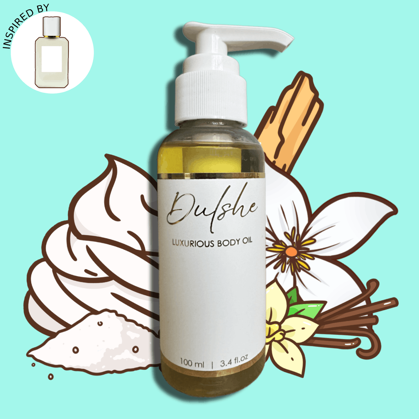 Salted Vanilla Cream Body Oil