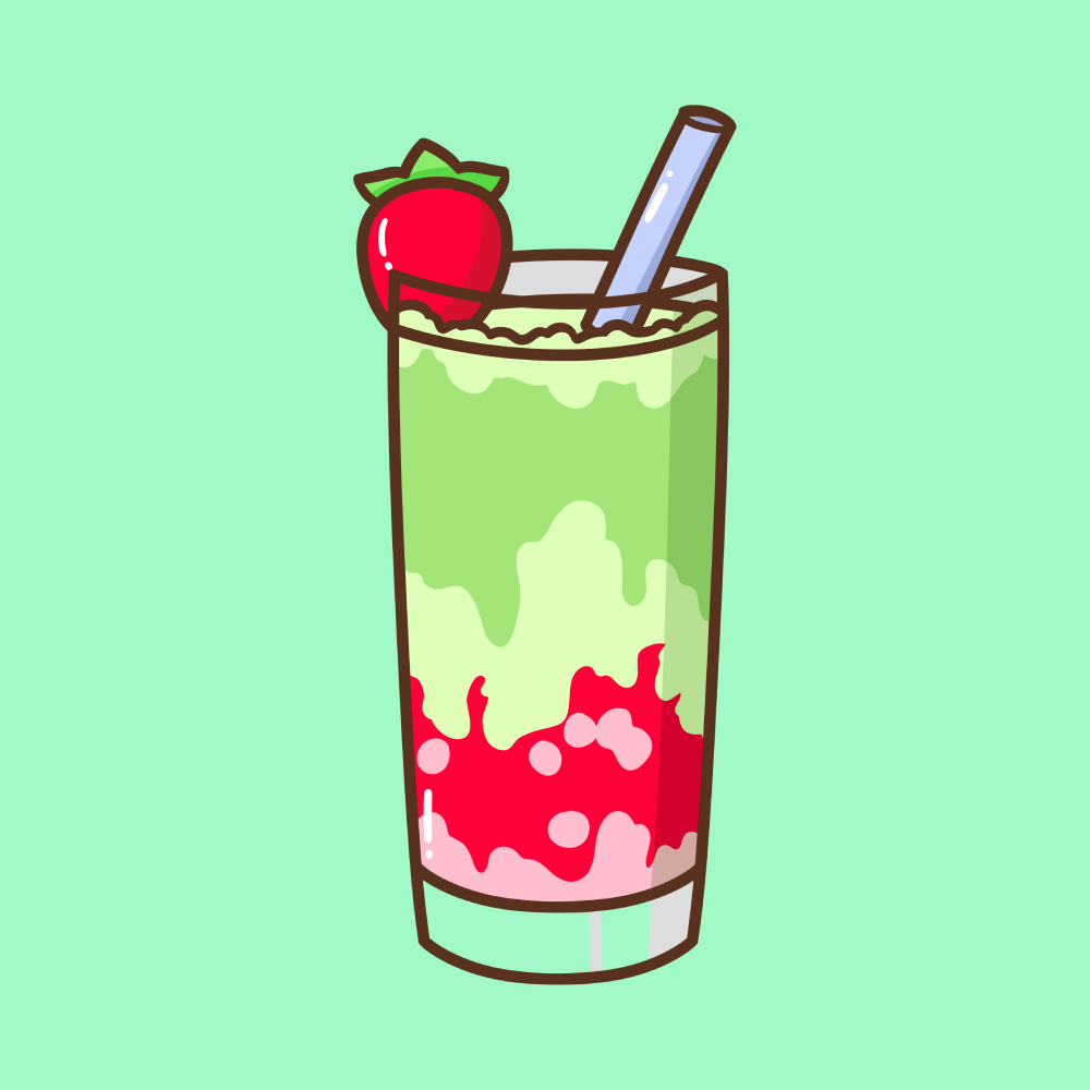 Strawberry Matcha
