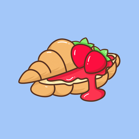 Strawberry Croissant