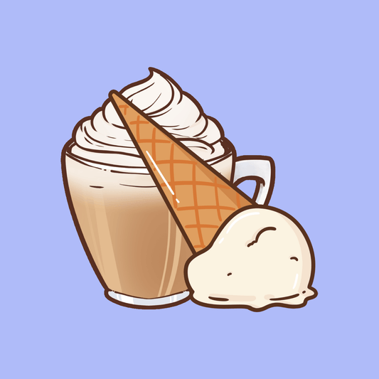Vanilla Cone Latte